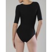 Temps Danse Balletpak met hoge rug Maddy zwart