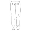 Temps Danse Dames Viscose Broek Emeute teken