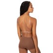 Capezio Deep Neck Clear Back meisjes Bra met doorzichtige bandjes