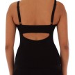 Capezio CC511 zwarte top met BraTek dames achterkant 