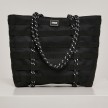 Urban Classics Shopper Tas Zwart-Wit TB3336