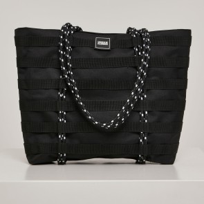Urban Classics Shopper Tas Zwart-Wit TB3336