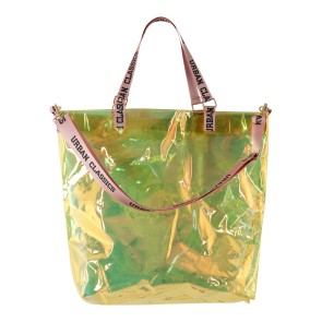 Urban Classics Transparante Shopper Holografisch TB2555