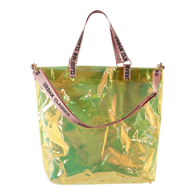 Urban Classics Transparante Shopper Holografisch TB2555