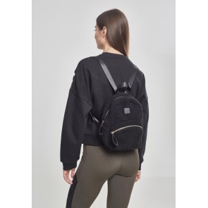 Urban Classics Sherpa Mini Backpack zwart