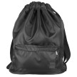 Urban Classics Pocket Gym Bag zwart
