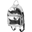 Urban Classics Midi Metallic Backpack silver