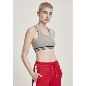 Urban Classics Ladies Multicolor Taped Sport Bra