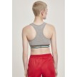 Urban Classics Ladies Multicolor Taped Bra grijs achter