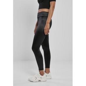 Urban Classics Shiny High Waist Leggings linker kant