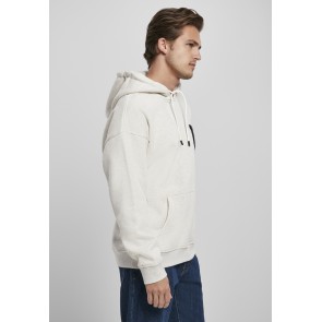 Urban Classics Oversized Frottee Patch Hoody rechte kant