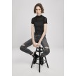 Urban Classics TB3752 Dames T-shirt met Panterprint Foto