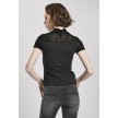 Urban Classics TB3752 Dames T-shirt met Panterprint Voorbeeld