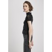 Urban Classics TB3752 Dames T-shirt met Panterprint Zijkant