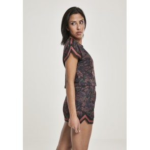 Urban Classics TB2860 Dames Top met Rozen Print Rechts