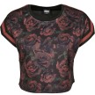 Urban Classics TB2860 Dames Top met Rozen Print Voorkant