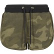 Urban Classics TB1637 Dames Shorts Camouflage Olijfgroen