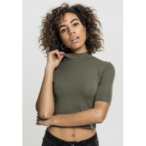 Urban Classics Dames Korte Top met Col TB1295