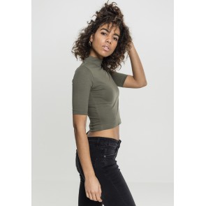 Urban Classics Ladies Cropped Turtleneck Korte top