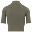Urban Classics Dames Cropped Turtleneck Tee
