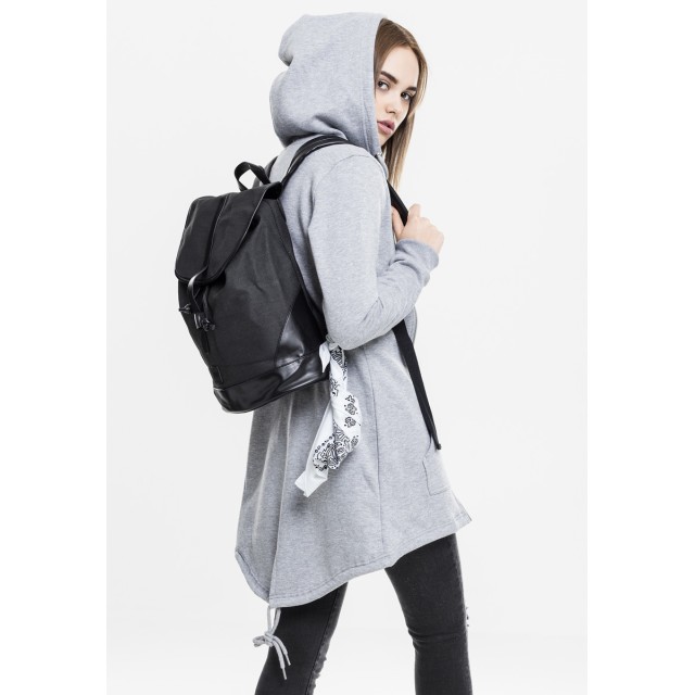 Urban Classics Dames Sweat Parka Grijs