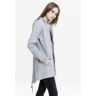 Urban Classics Vrouwen Sweat Parka Grijs Dans
