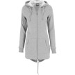 Urban Classics Dames Sweat Parka Grijs 
