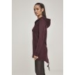 Urban Classics Dames Sweat Parka RedWijn