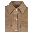 Urban Classics Ladies Classic Overshirt halsband
