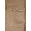 Urban Classics Ladies Classic Overshirt Borstzak Met Knoop