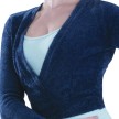 Harmonie balletvestje donker blauw
