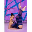  Ballet BeenWarmer met multicolor strepen 80cm Grishko 06209