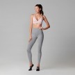 ToeSox legging van Tavi Noir in grijs met hoge taille en binnenzakje