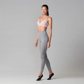 ToeSox - Tavi Noir dames legging met hoge tailleband voor Pilates en Yoga - Licht Grijs