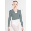 Wear moi carmen meisjes balletvestje grijs