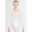 Wear moi carmen meisjes balletvestje wit