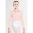 Wear moi carmen meisjes balletvestje zalmroze