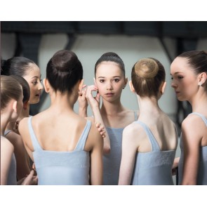 Wear Moi Meisjes Balletpak met 3D bloemen Atena