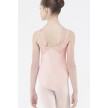 Wear Moi Azalee perzikkleur balletpak met ronde rug