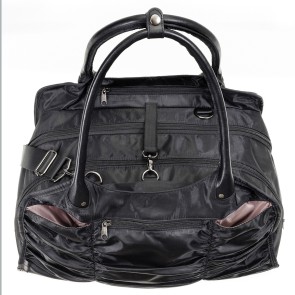 Dames wear moi zwarte schouder dansTas DIV105 bovenkant