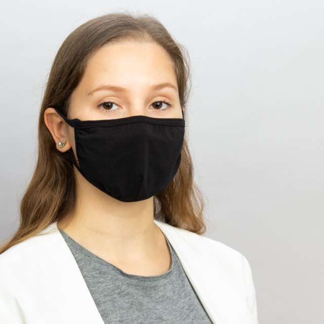 Papillon PA7076 Zwart mondkapje voor volwassenen herbruikbaar