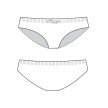 Capezio Lage Naadloze Slip Dans Ondergoed sketch
