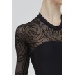 Wear Moi dames balletpak met hoge hals Meringue