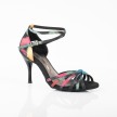 Lidmag Dames Latin Dansschoenen 210 Picasso multicolor