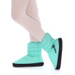 Russian Pointe gewatteerde WarmUp Booties Laag licht groen