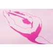 Sansha Polyester Roze Danstas Ballerina Print roze