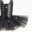 Wear Moi Tutu sleutelhanger DIV63 licht blauw met steentjes