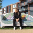 Donnay Dames Vest met kraag Fay zwart model 2
