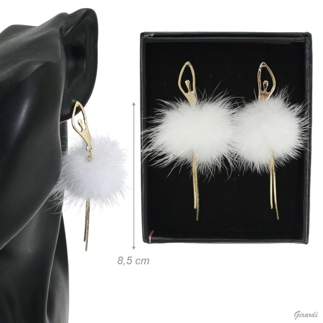 Alista Oorbellen Ballerina Pom Pom F300285