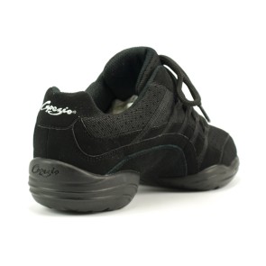 Capezio Rock It Lage Danssneakers met Splitzool DS24 zwart